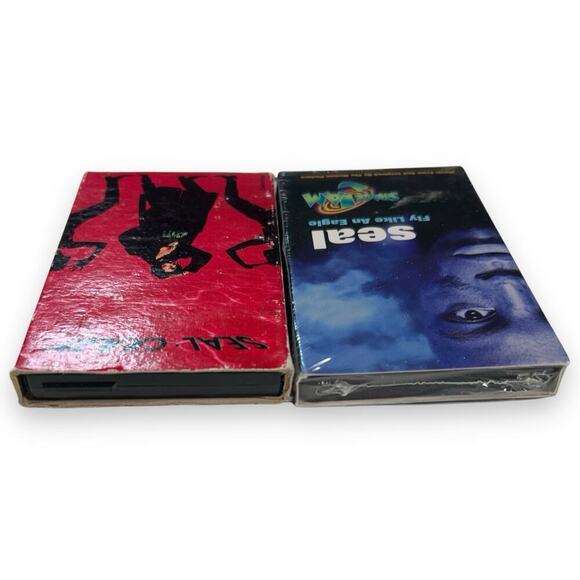 Seal Fly Like An Eagle SEALED / Crazy Single Cassette Lot Of 2 - Picture 4 of 7